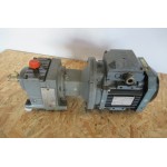 150 RPM 1,1 KW Asmaat 25 mm. Used.
